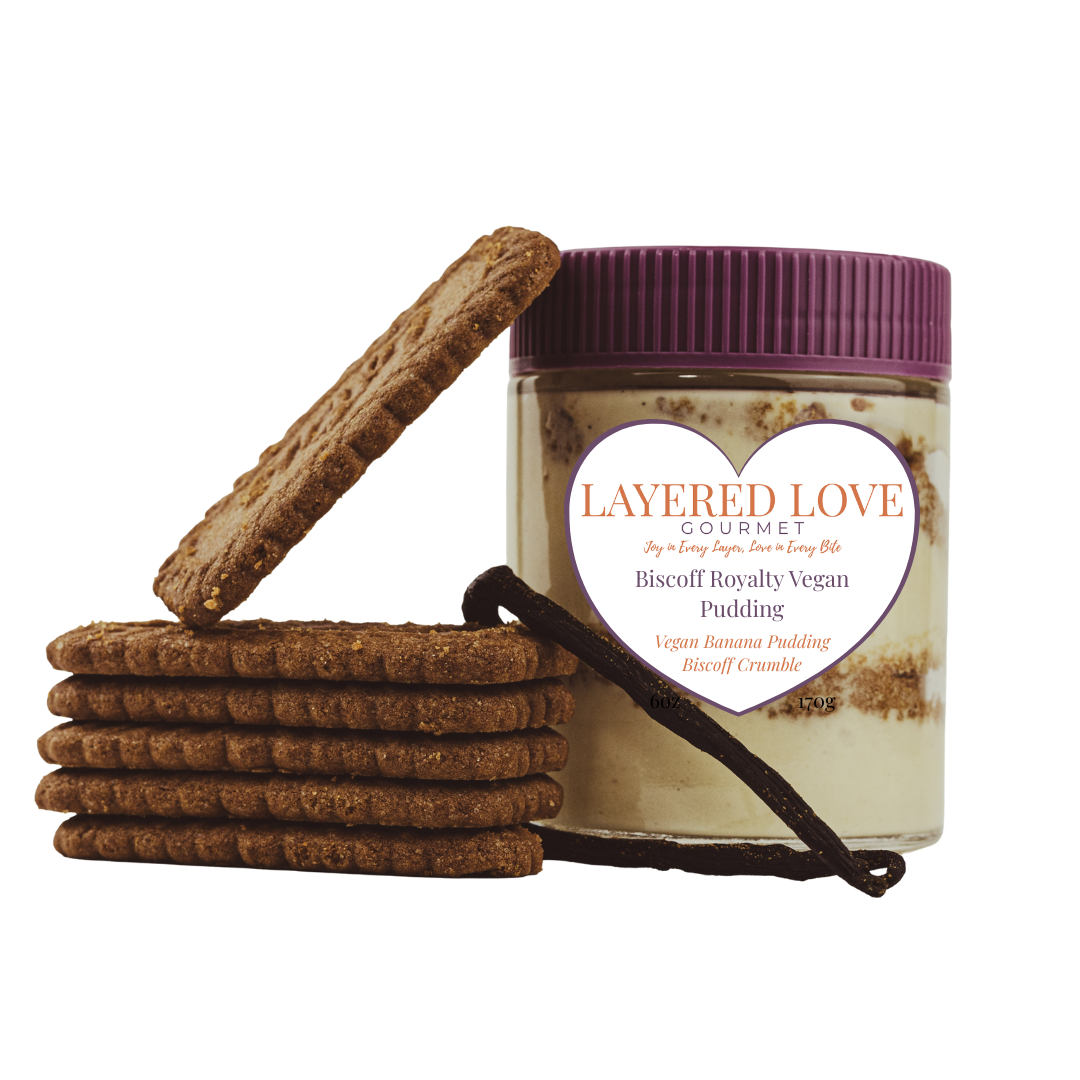 Biscoff Royalty - Vegan Pudding