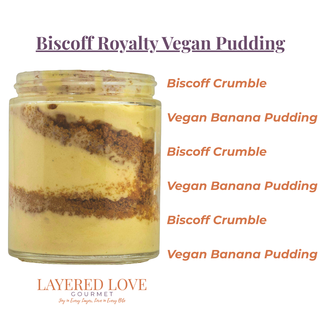 Biscoff Royalty - Vegan Pudding