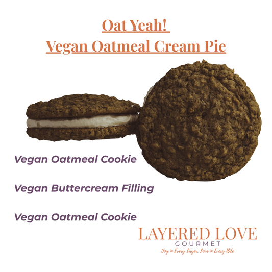 Oat Yeah! - Vegan Oatmeal Cream Pie